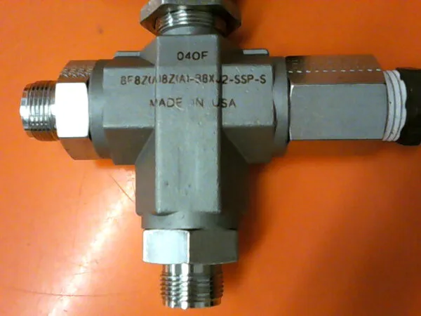 8F-B8XJ2-SSP | PARKER 8F-B8XJ2-SSP THREE-WAY BALL VALVE - Image 6