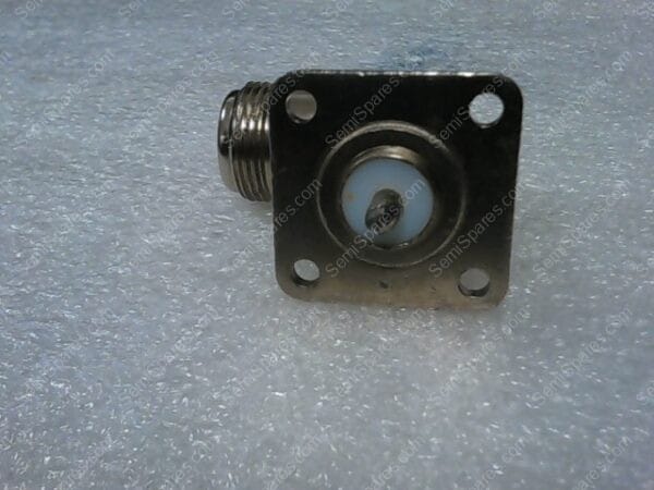 74868 UG-997A/U | AMPHENOL RF 000-8975 UG-997A/U, N-TYPE, PANEL MOUNT, RIGHT ANGLE, JACK, 4-HOLE FLANGE, SOLDER CUP, 50 - Image 2