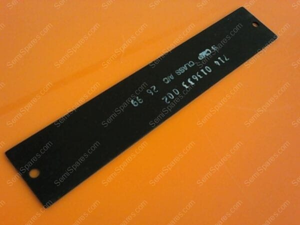 714-013633-002 | PLATE,LABEL,FLOW CONTROLS - Image 3