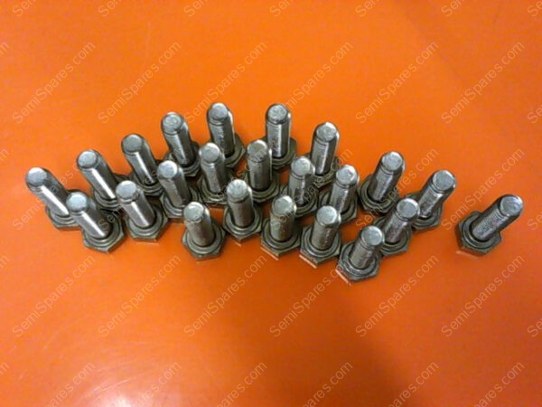 T A2-70 | STAINLESS STEEL METRIC HEX HEAD TAP BOLTS M6-1.00 (PKG OF 23) - Image 2