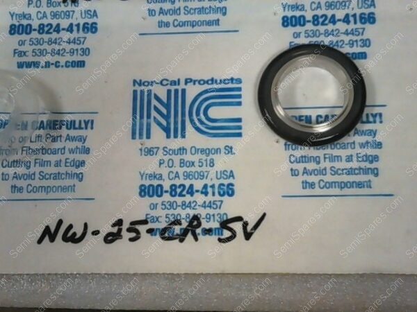 (NW-25-CR-SV) (NW-25-FL) | KF-25 CLAMP ALUMINUM W/CENTERING RING VACUUM FITTING FLANGE NW - Image 3