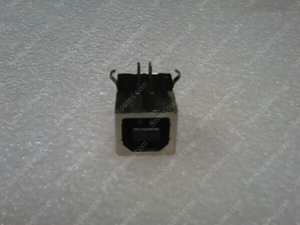 USB-B-S-F-B-TH | USB-B (USB TYPE-B) USB 2.0 RECEPTACLE CONNECTOR 4 POSITION THROUGH HOLE, RIGHT ANGLE - Image 4
