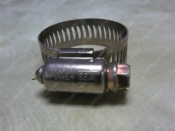 670040080 | 1/2" WIDE, MARINE GRADE WORM GEAR HOSE CLAMP - Image 2