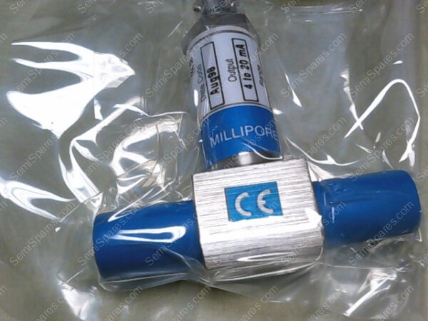 23-1325 AND NTT204 | MILLIPORE SPAN 23-1325 100 PSIG DIGITAL DISPLAY LOOP POWERED (AMAT 0940-01017) W/ NTT 204 PRESSURE MYKROLIS MILLIPORE TRANSDUCER, 4-20 MA 30HG-0-250PSI - Image 5