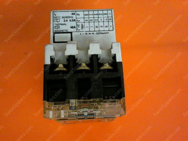 140-MN-0400 | ALLEN BRADLEY 140-MN-0400 MANUAL MOTOR STARTER 2.4 - 4 AMP OVERLOAD 3 POLE VDE 0660 IEC 947 690 V - Image 5