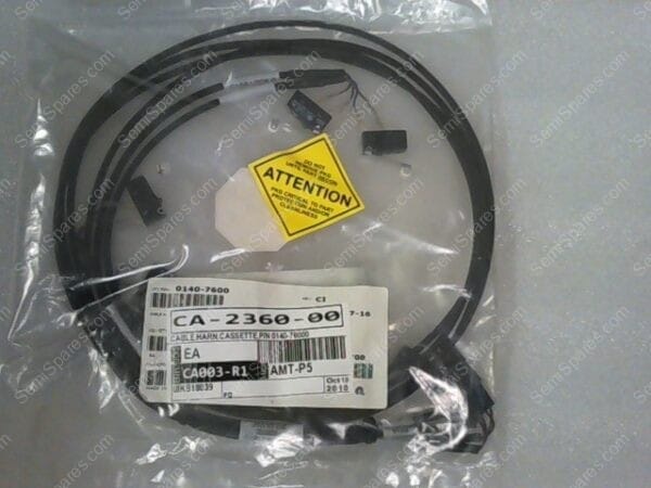 CA-2360-00 | CABLE, HARN, CASSETTE, P/N 0140-76000 - Image 2