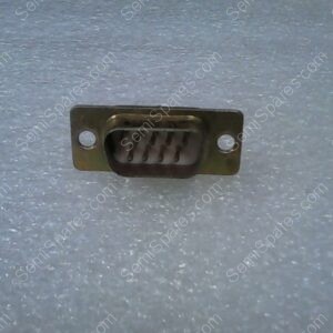 DE9P | D-SUB CONNECTOR, DB9, 9 CONTACTS, PLUG