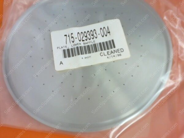 715-029393-004 | PLATE, LOWER BAFFLE - Image 3