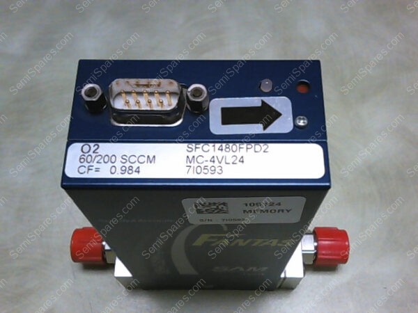 SFC1480FPD2 | SAM HITACHI SFC1480FPD2 MASS FLOW CONTROLLER FANTAS MC-4VL24BL N2 - Image 5