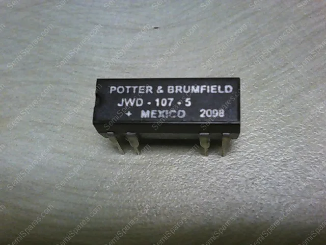 44-0075-001 | POTTER & BRUMFIELD JWD SERIES, SIGNAL RELAYS,20VDC CONTACT VOLTAGE RATING,50MW/72MW COIL POWER RATING (DC) - Image 4