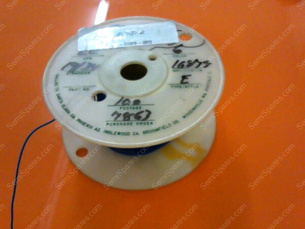 96-0009-003 | 22AWG, 19/34 STRANDING, SPECIFICATION 16878, TYPE E BLUE WIRE - Image 3