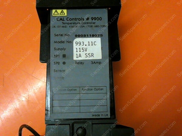 993.11C | CAL CONTROLS - TEMPERATURE CONTROLLER, 115V -MODEL 993.11C SN-9903119073 - Image 5