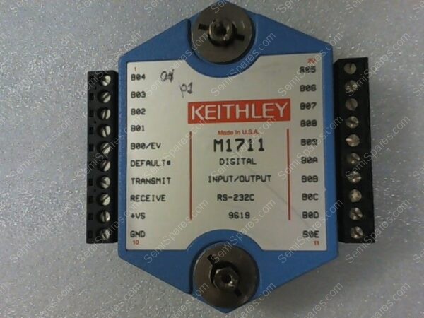 M1711 DIGITAL | KEITHLEY M1711 DIGITAL INPUT/OUTPUT RS-232C 9619 - Image 3