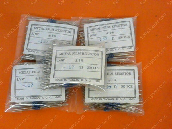 137XBK-ND | RES 137 OHM 1/4W 1% METAL FILM - Image 2