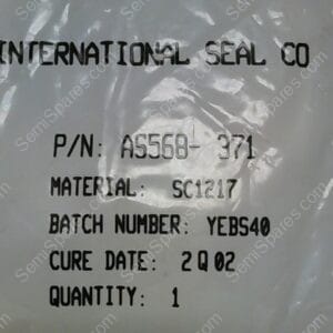 AS568-371 | INTERNATIONAL SEAL CO., AS568-371, White, SC1217, O-Ring