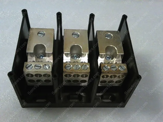66563 | GOULD SHAWMUT | BLACK POWER DISTRIBUTION BLOCK-3-POLE - Image 2
