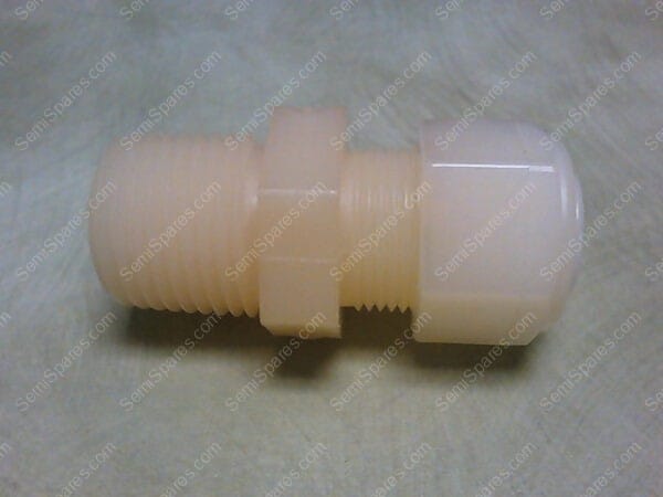 268-N02X02 | FITTING, NYLOSEAL MALE STR, 1/2" X 1/2" - Image 3
