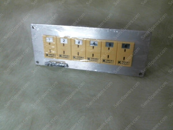 MJP1-06-K | OMEGA MJP1-06-K THERMOCOUPLE CONNCETOR MJP SERIES, JACK PANEL MINIATURE, K, 6 CIRCUITS 1 ROW - Image 4