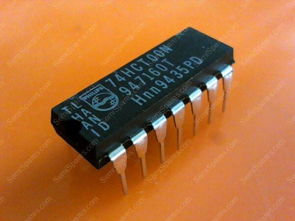 74HCT00N | 74HCT00N 7400 QUAD 2-INPUT NAND GATE IC DIP 14 PIN - Image 3
