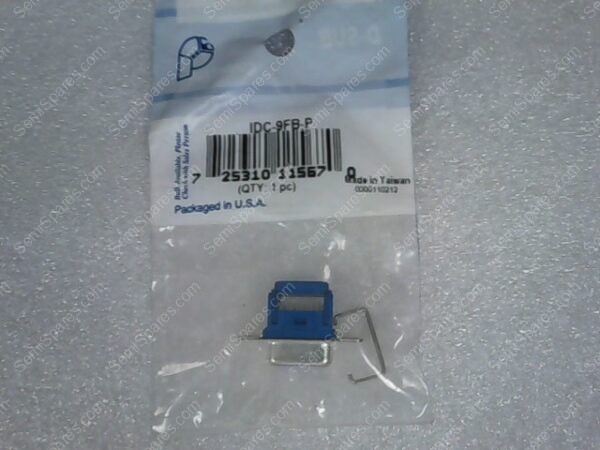 IDC-9FB-P | IDC DB9 FEMALE BLUE PLASTIC IN SHELL