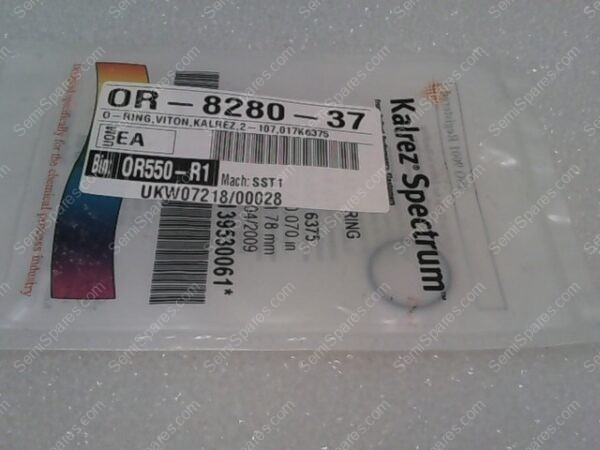 OR-8280-37 | O-RING, VITON, KALREZ, 2-107, 017K6375 - Image 2