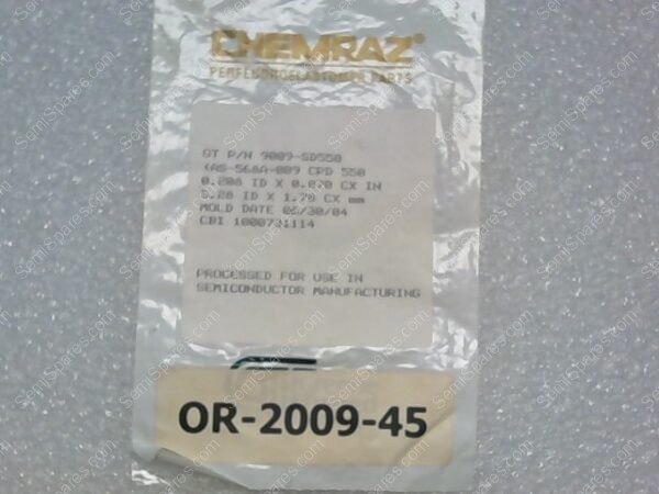OR-2009-45 | CHEMRAZ AS-568A-009 0.208 ID X 0.070 CX IN 5.28 ID X 1.78 CX MM ORING - Image 2