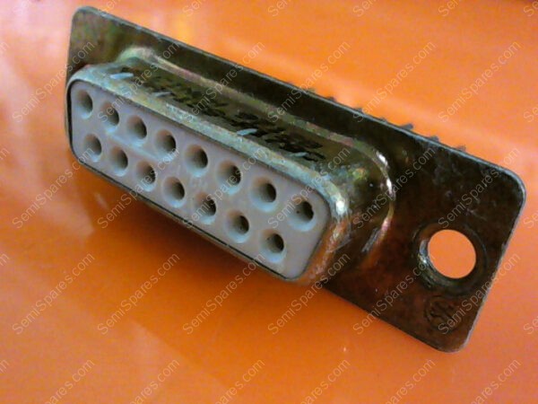 DA-15S-F179C | D-SUB STANDARD CONNECTORS DSUB 15 F WW .585" CLIN G ZI - Image 3