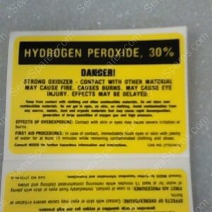 GU-5150-00 | LABEL, 7A-7276P, HYDROGEN PEROXIDE 30%