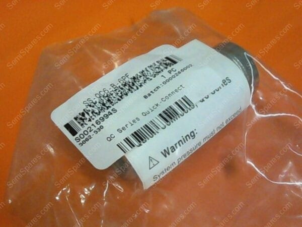 SL-9987-00 | FITTING,SS-QC6-B-6PF,QUICK,CONNECT,BODY - Image 2