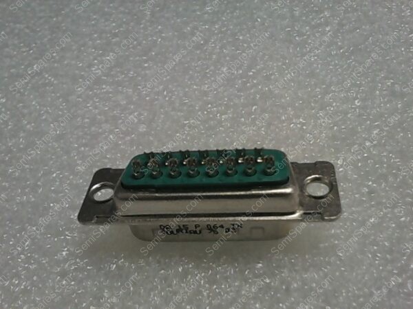 DA 15 P 064 TX | 15 POSITION D-SUB PLUG, MALE PINS CONNECTOR, 81177-R1 - Image 2