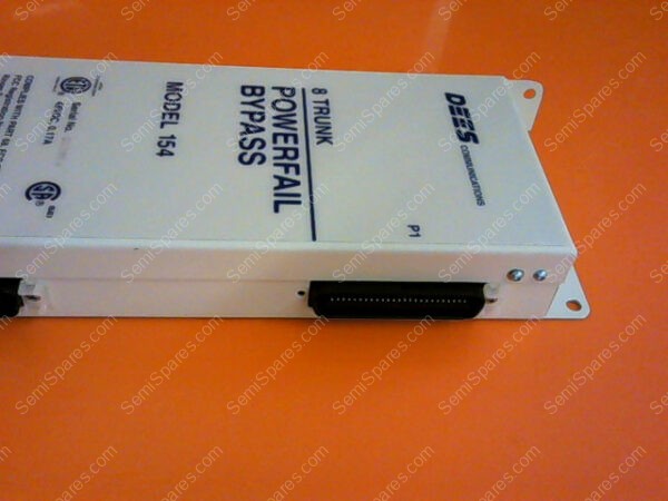 48VDC,0.17A | DEES COMMUNICATIONS 8 TRUNK POWERFAIL BYPASS MODEL 154 P/N 48VDC,0.17A - Image 4