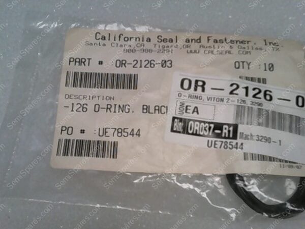 OR-2126-03 | O RING VION 2-126,3290 - Image 3