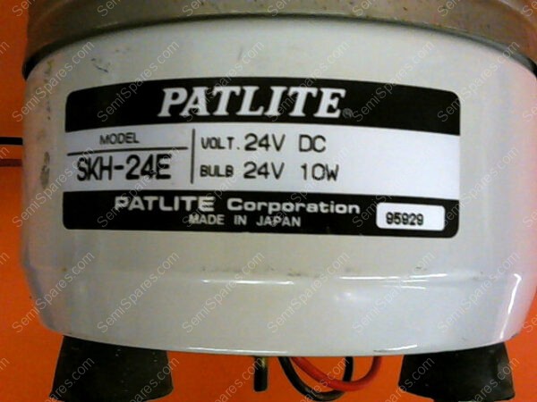 SKH-24E | PATLITE SKH-24E RED BEACON WARNING LIGHT 24 VDC BULB 24V 10W - Image 5