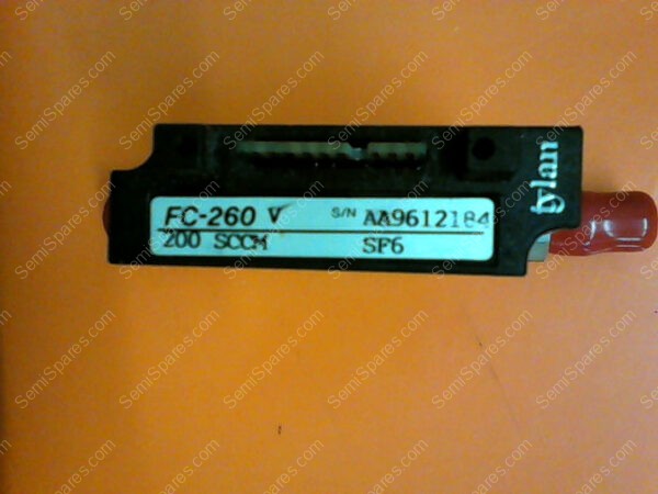 FC-260 V | TYLAN MASS FLOW CONTROLLER FC-260 V 200 SCCM S/N AA9612184 - Image 5