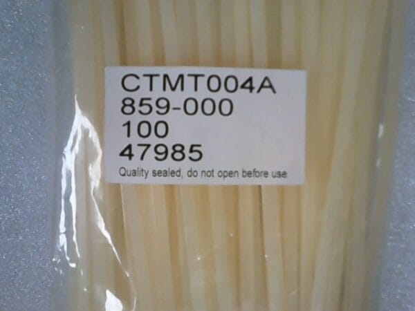 ZIP TIES (CTMT004A) | CTMT004A, 859-000, 100, 47985, ZIP TIES - Image 2