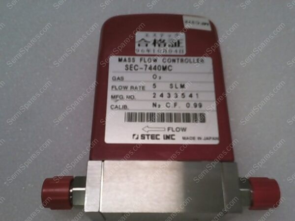 SEC-7440MC(O2) | MASS FLOW CONTROLLER, SEC-7440MC (GAS O2) - Image 3