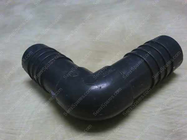 1406-007 | BARBED ELBOW 90 DEGREES, PVC, 3/4 IN , GRAY - Image 2