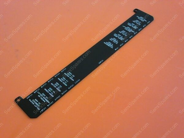 714-013638-001 | PLATE VALVE LABEL SMC-NARROW - Image 5