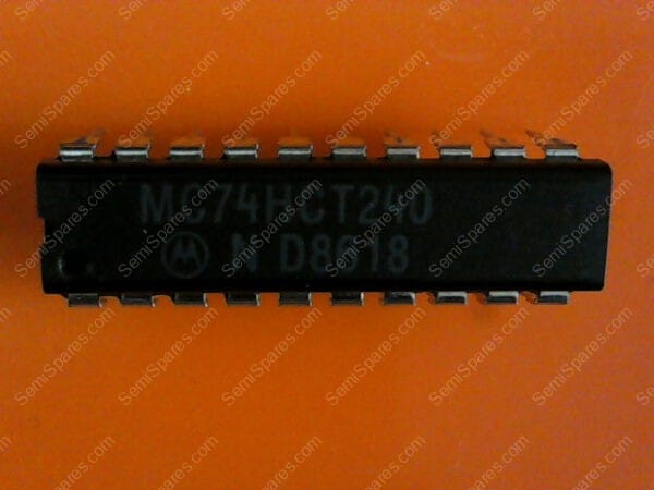 MC74HC240AN | 2 x MC74HC240AN OCTAL 3-STATE INVERTING BUFFER/LINE DRIV MOTOROLA DIP-20 - Image 4