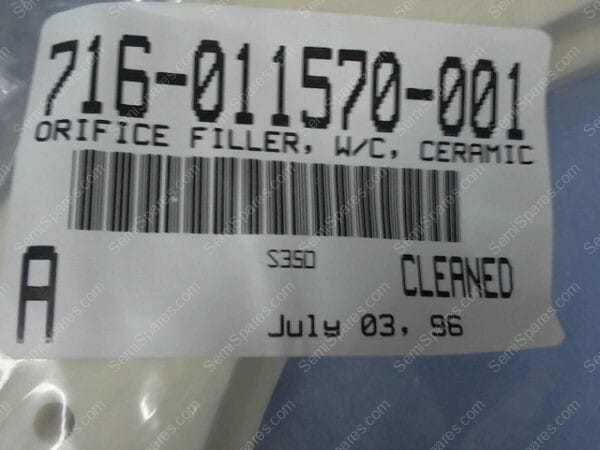 716-011570-001 | ORIFICE FILLER, W/C, CERAMIC - Image 4