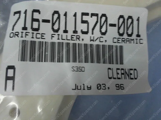 716-011570-001 | ORIFICE FILLER, W/C, CERAMIC - Image 4