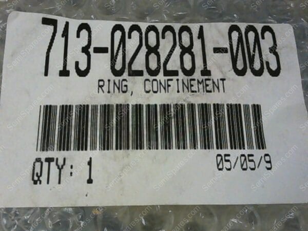 713-028281-003 | RING, CONFINEMENT - Image 2
