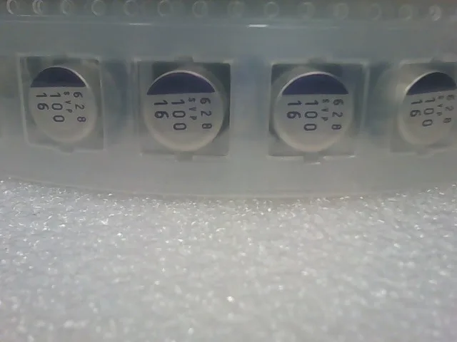 16SVP100M | CAP ALUM POLY 100UF 20% 16V SMD - Image 3