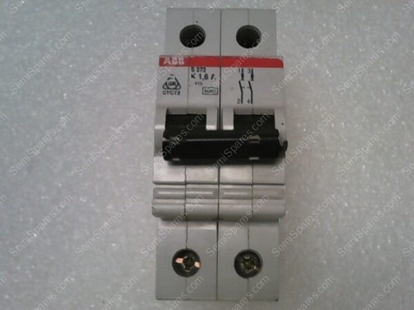 S272-K1.6 | CIRCUIT BREAKER, 2-POLE, 1.6A/480VAC - Image 4