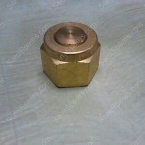 B-400-P | SWAGELOK B-400-P BRASS PLUG FOR 1/4" TUBE FITTING