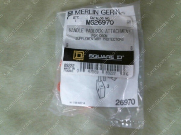MG26970 | SQUARE D HANDLE PADLOCK ATTACHMENTS FOR C60N SUPPLEMENTARY PROTECTORS - Image 2