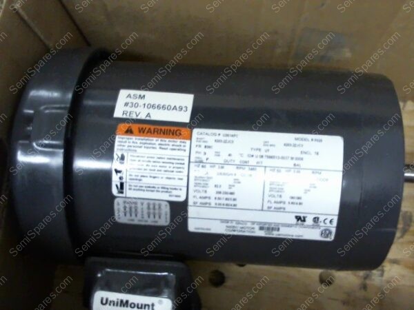 F025 | MOROR 3-HP 60HZ 3600, 30-106660A93 - Image 3