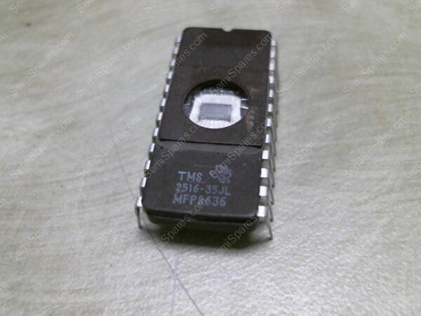 2516-35JL | TEXAS INSTRUME3NTS TMS2516-35JL 2KX8BIT 16KBIT 25V UV-EPROM IC DIP-24 MEMORY CHIP - Image 2