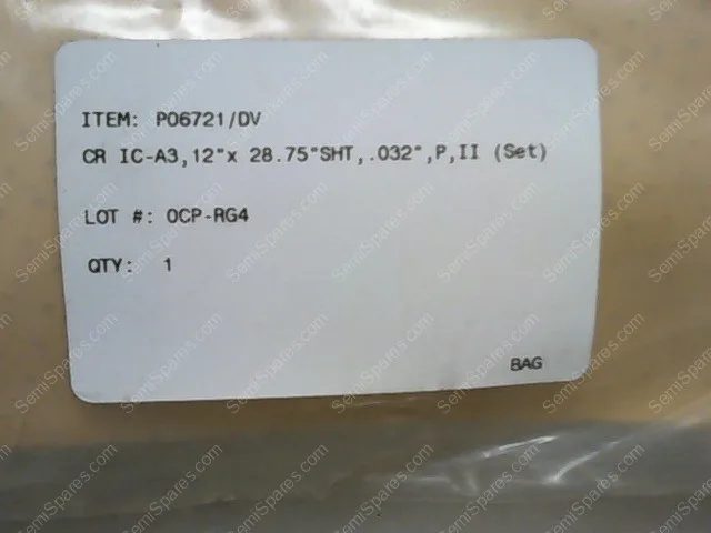 P06721/DV | CR IC-A3, 12"x 28.75" SHT, .032" P - Image 4