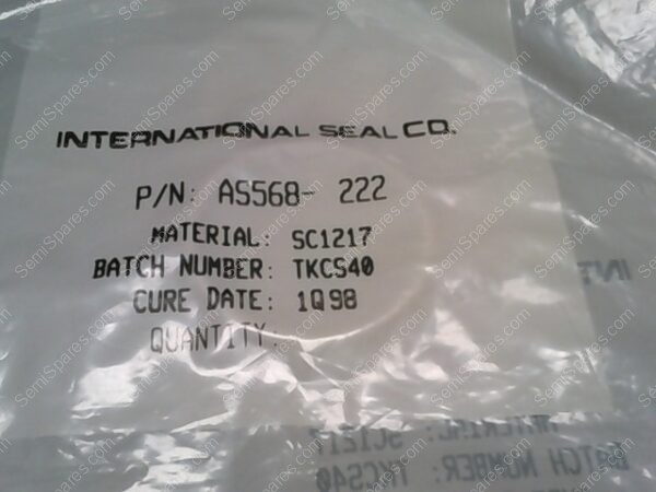 OR-2222-43 | O RING SC1217 HIGH TEMP WHITE SILICON - Image 2